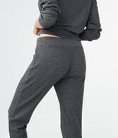 Solid Waffle-Knit Joggers