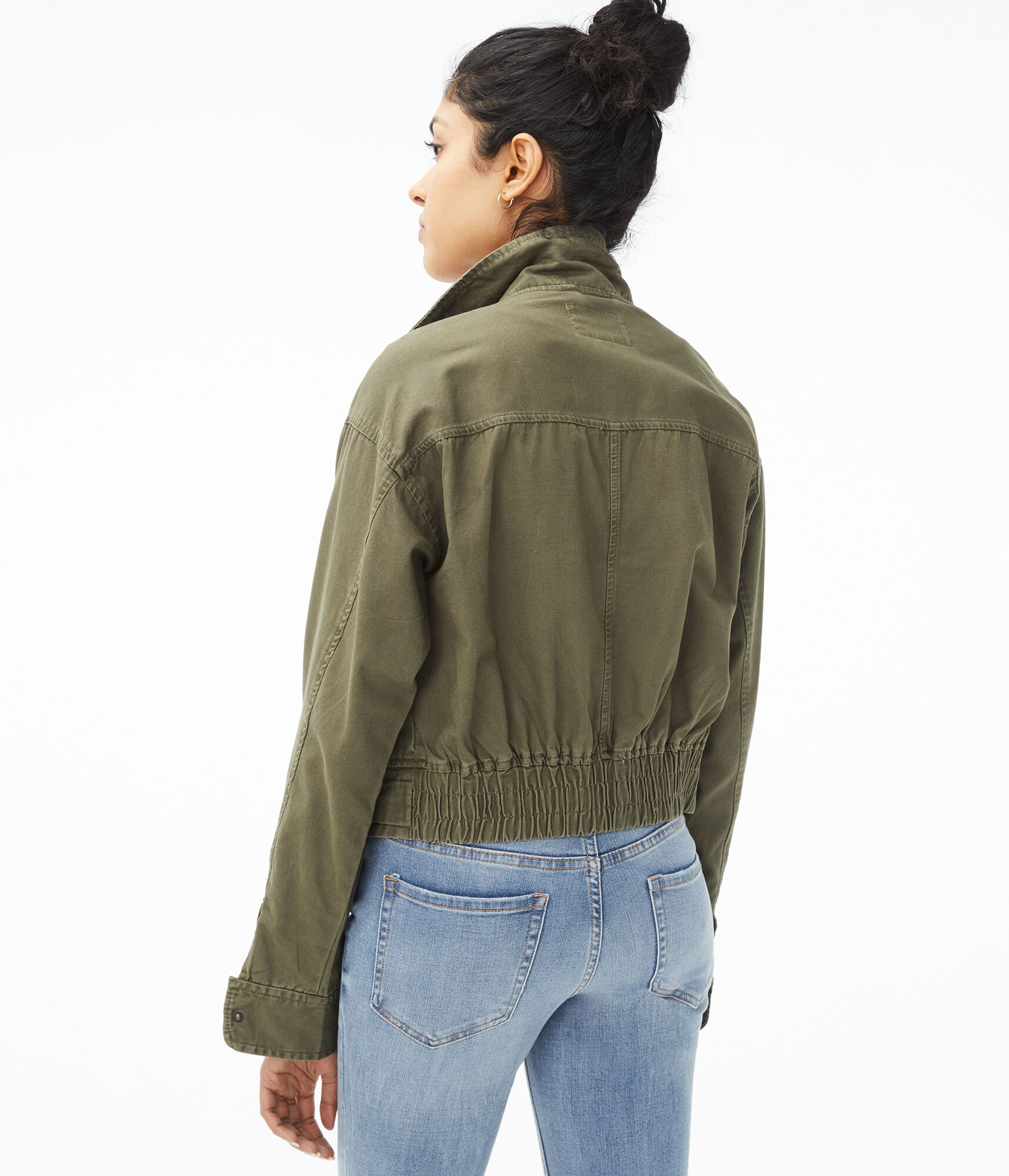 Twill Bomber Jacket