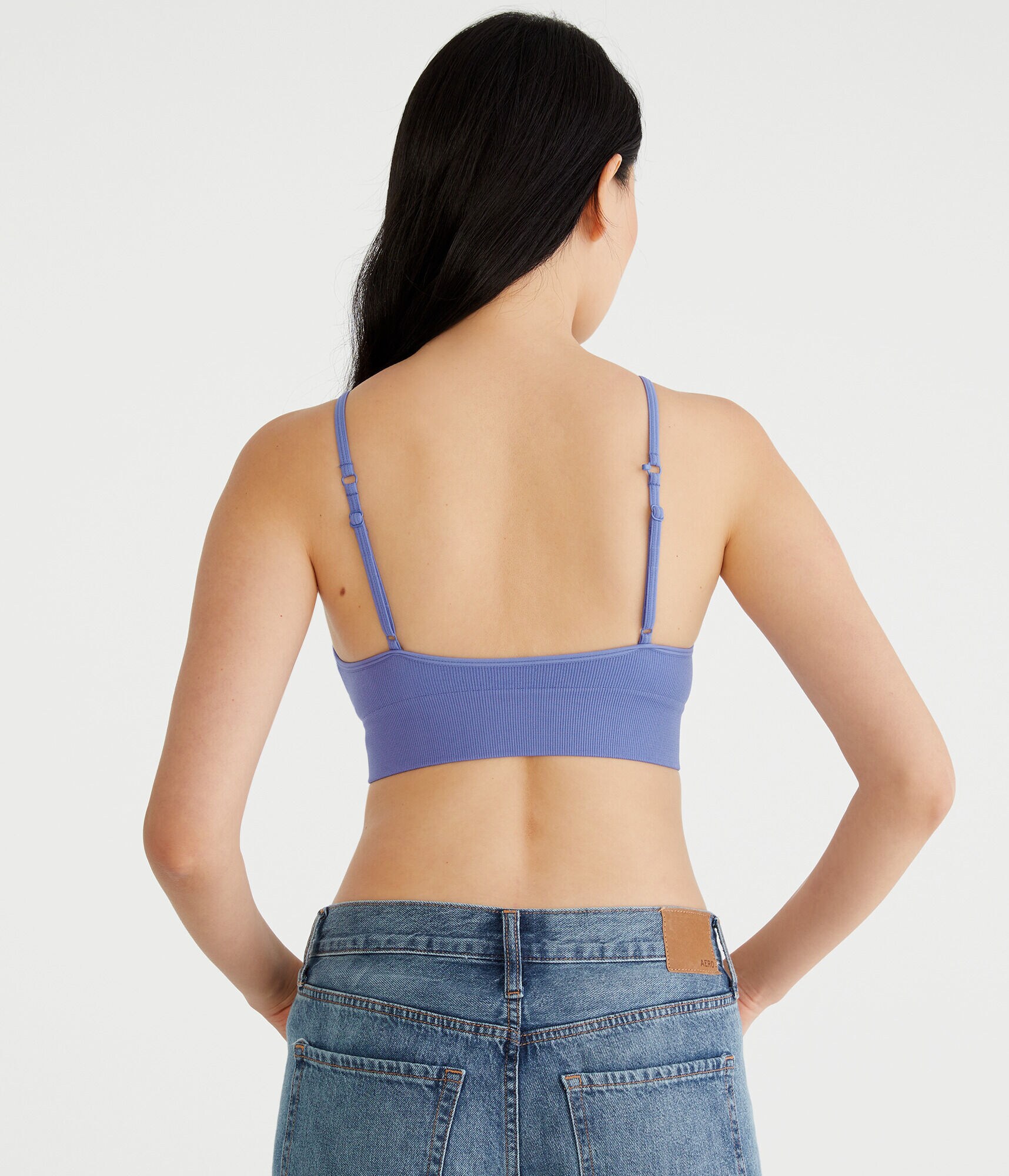 Wear 2 Ways Seamless Ribbed Bralette