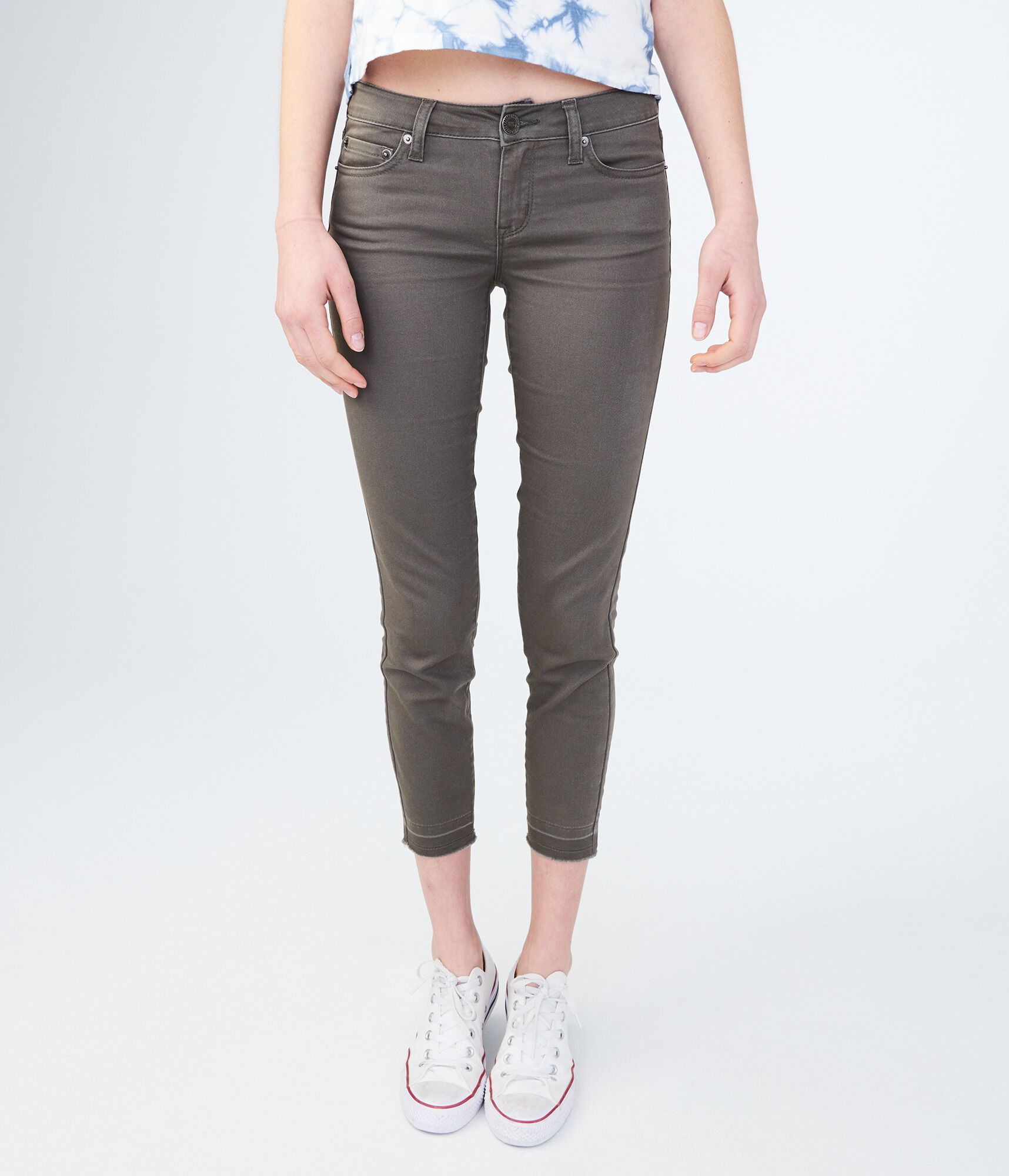 Seriously Stretchy Low-Rise Crop Jegging