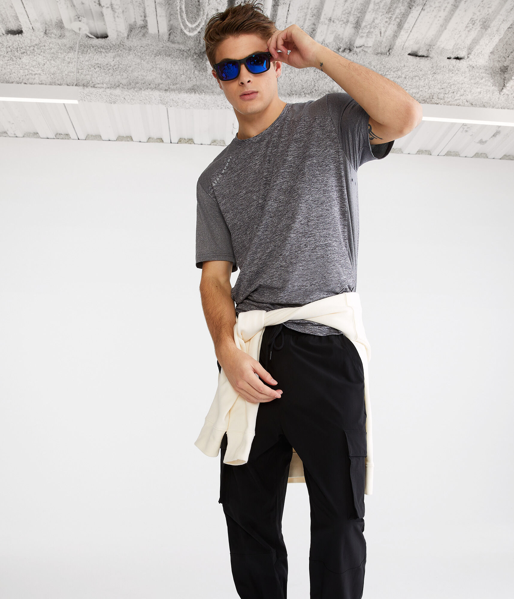 Aero MVMNT Logo Crew Tee