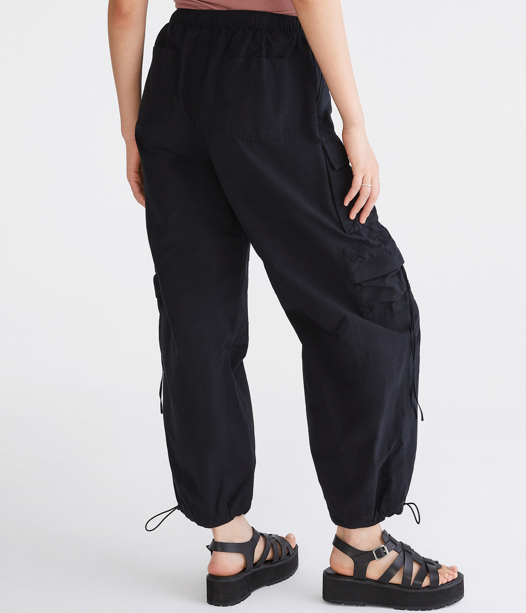 Baggy Cargo Parachute Pants