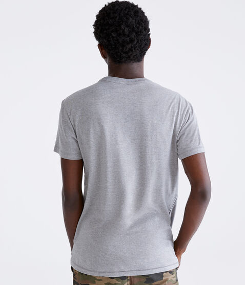 Aero Script Box Logo Graphic Tee