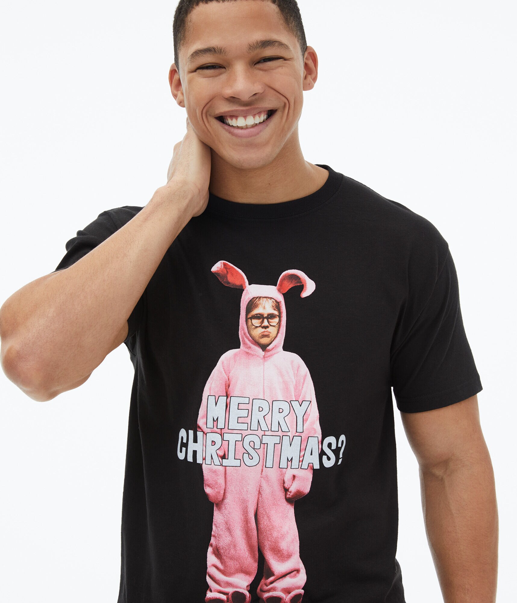 A Christmas Story Bunny Suit Graphic Tee