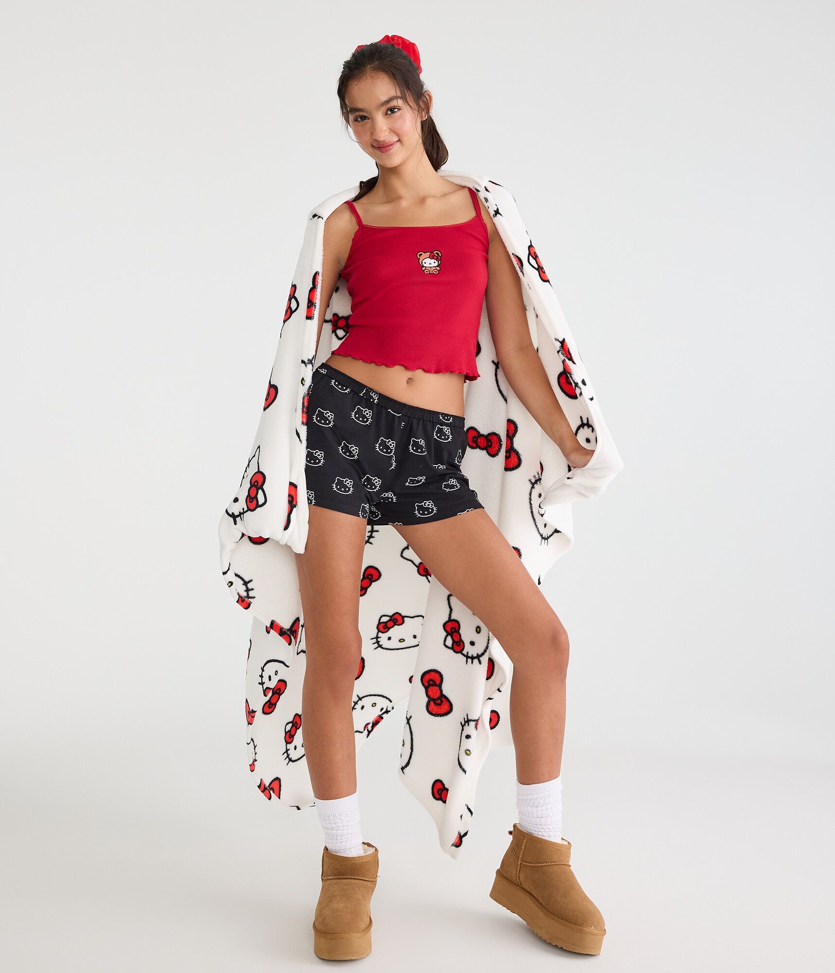 Hello Kitty Aero Hooded Blanket