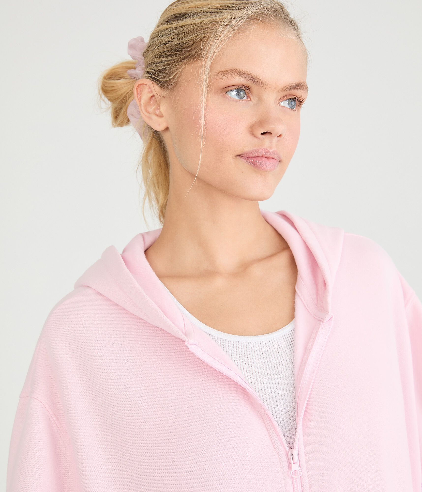 Cloud Soft Oversized Full-Zip Hoodie
