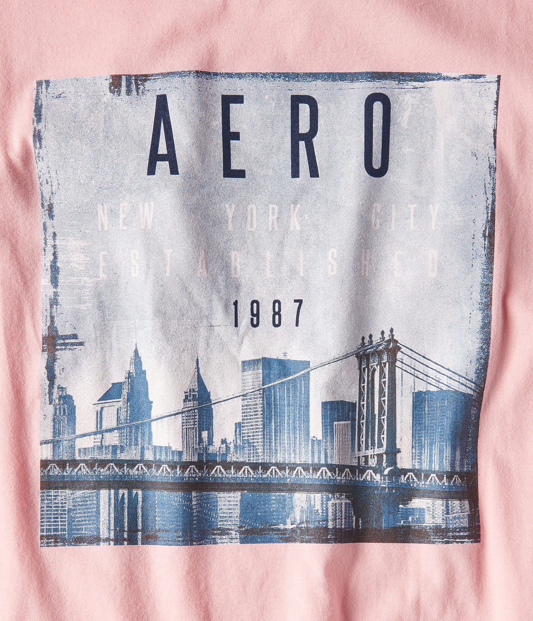 Aero New York City Bridge Graphic Tee
