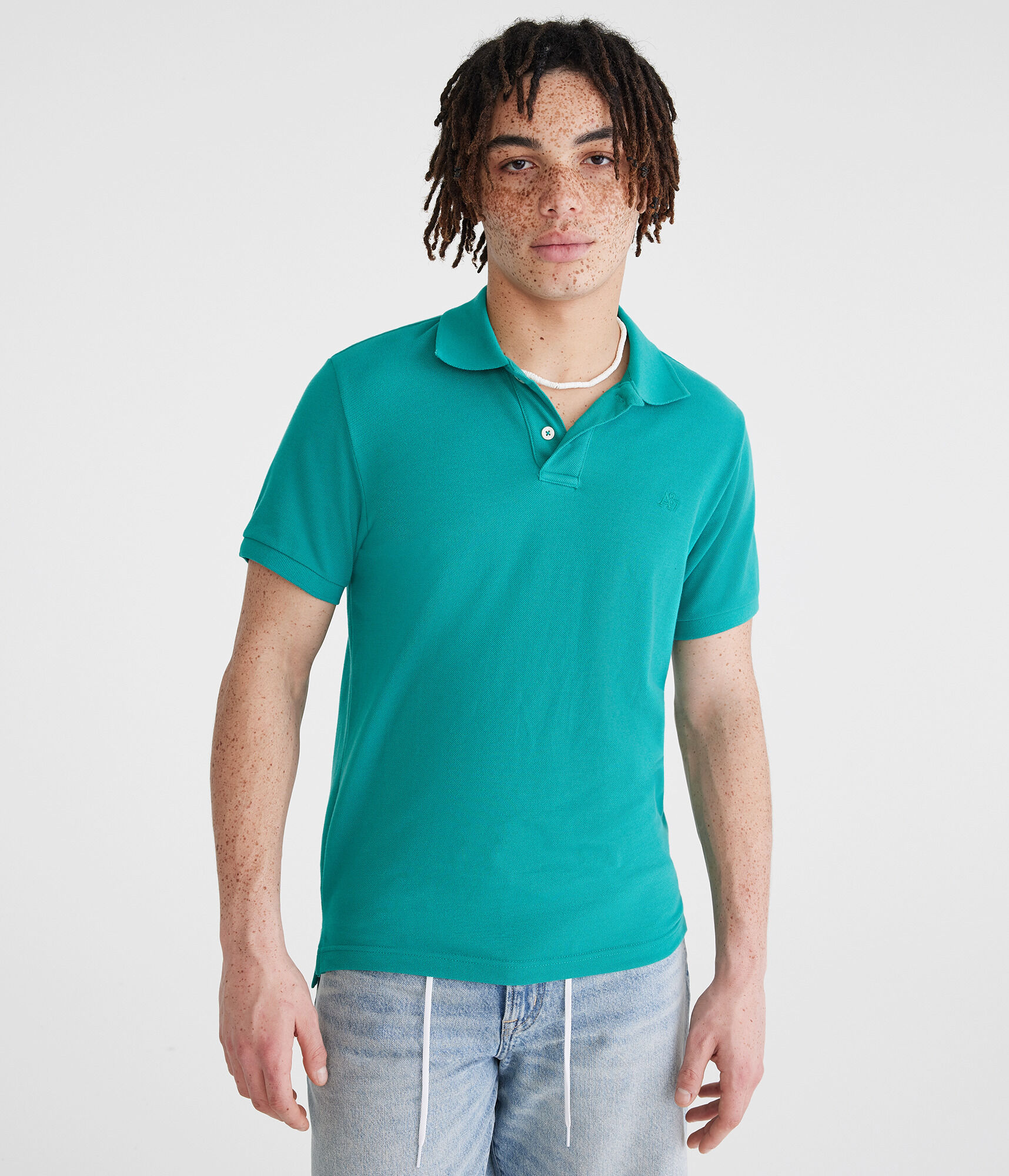 Tonal A87 Logo Piqu&amp;eacute; Polo