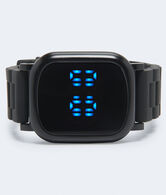 Rectangular Rubber Digital Watch***