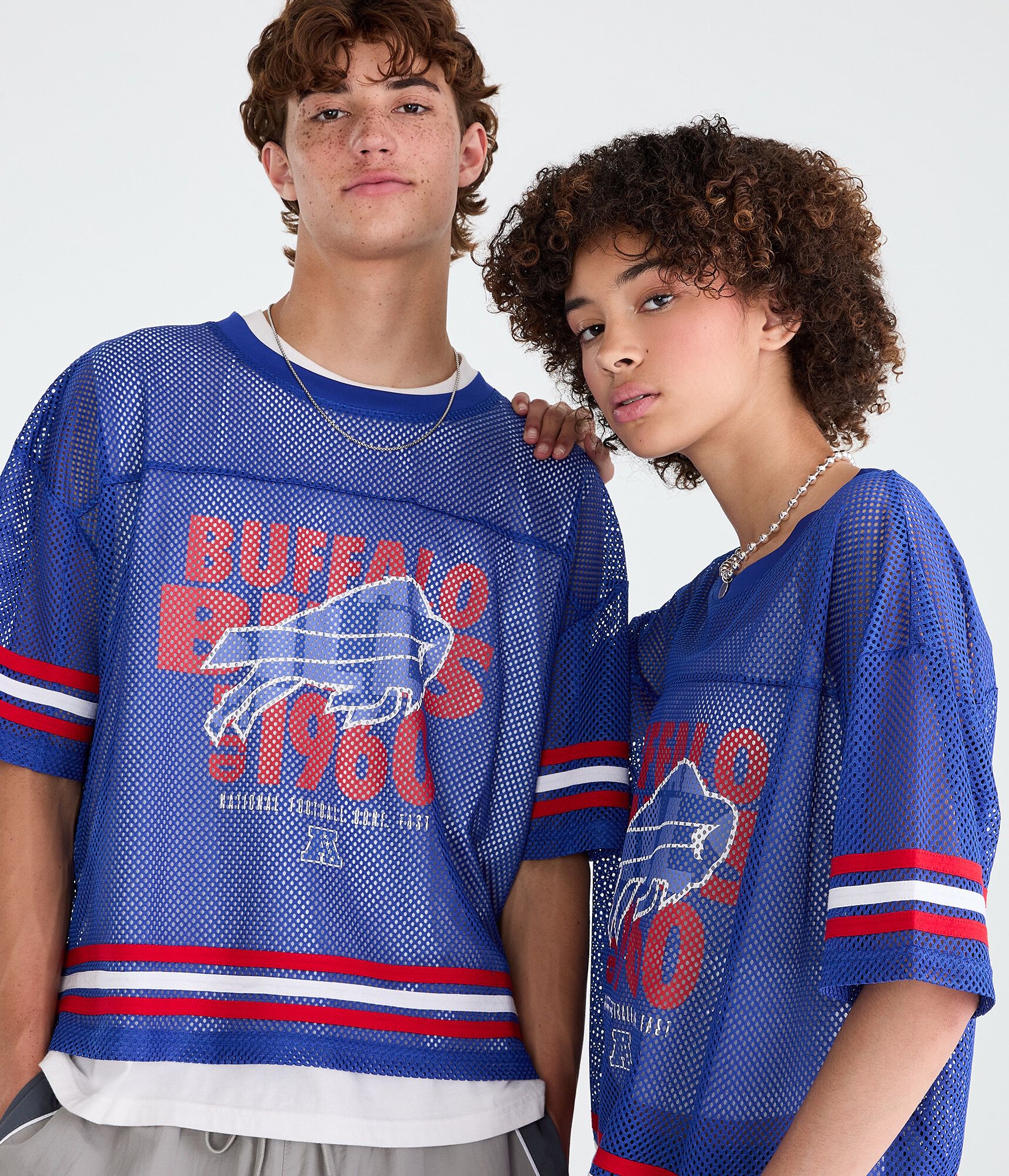 Buffalo Bills Boxy Mesh Top