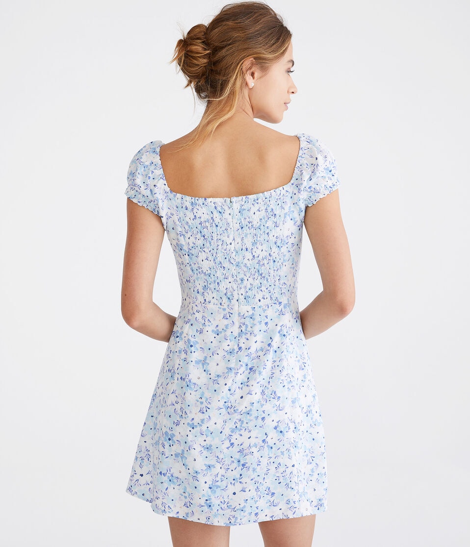 Floral Sweetheart Fit & Flare Dress