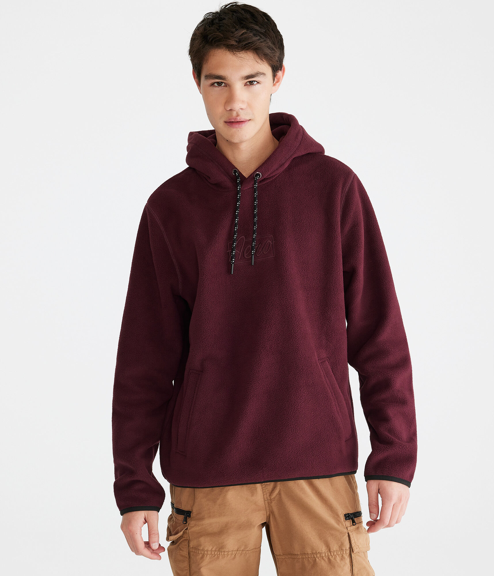 Alpine Box Logo Pullover Hoodie