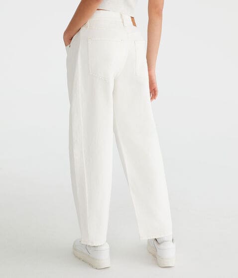 Mid-Rise Barrel Leg Jean Mid-Rise Barrel Leg Jean