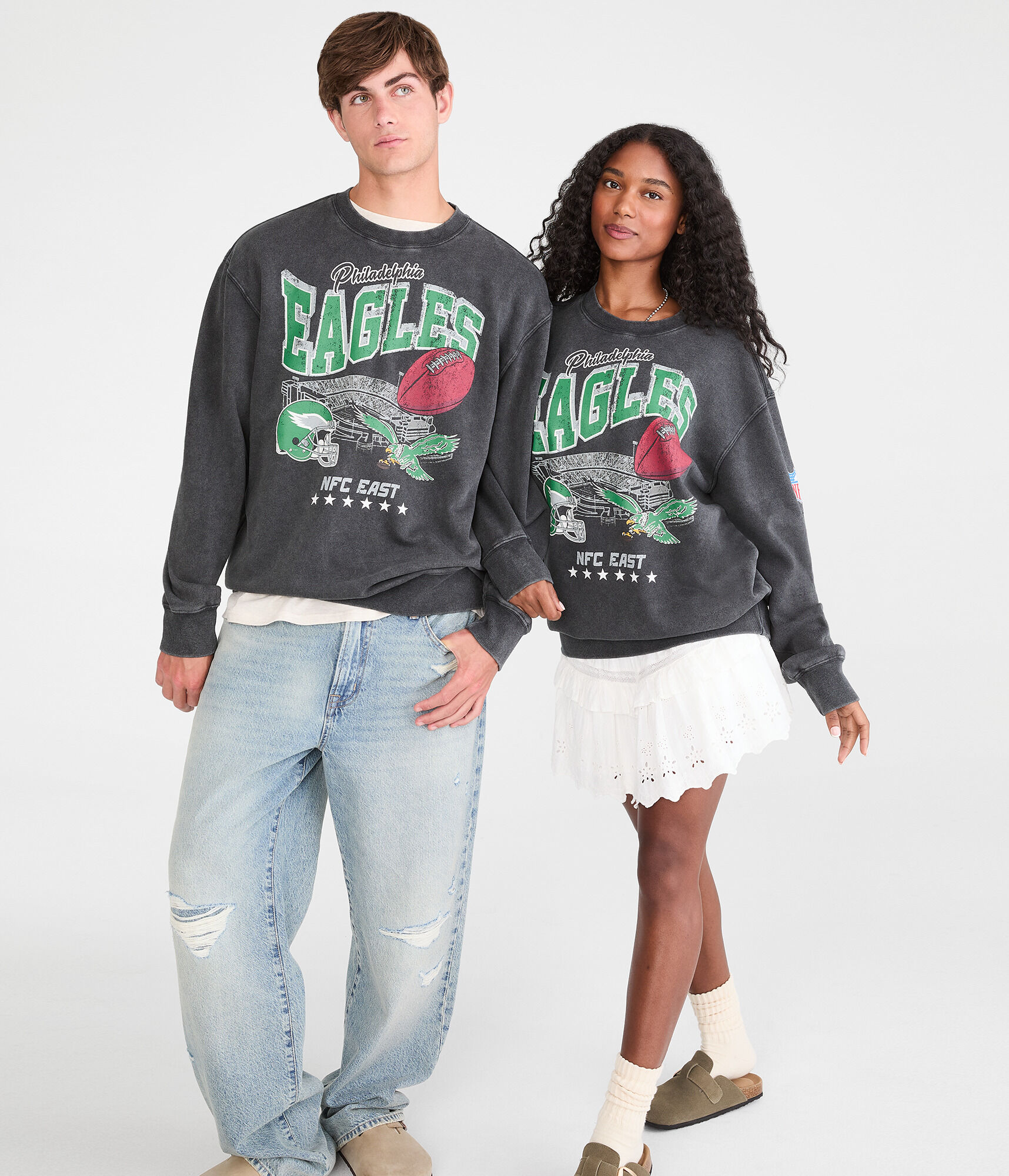 Philadelphia Eagles Stadium Crew Sweatshirt
