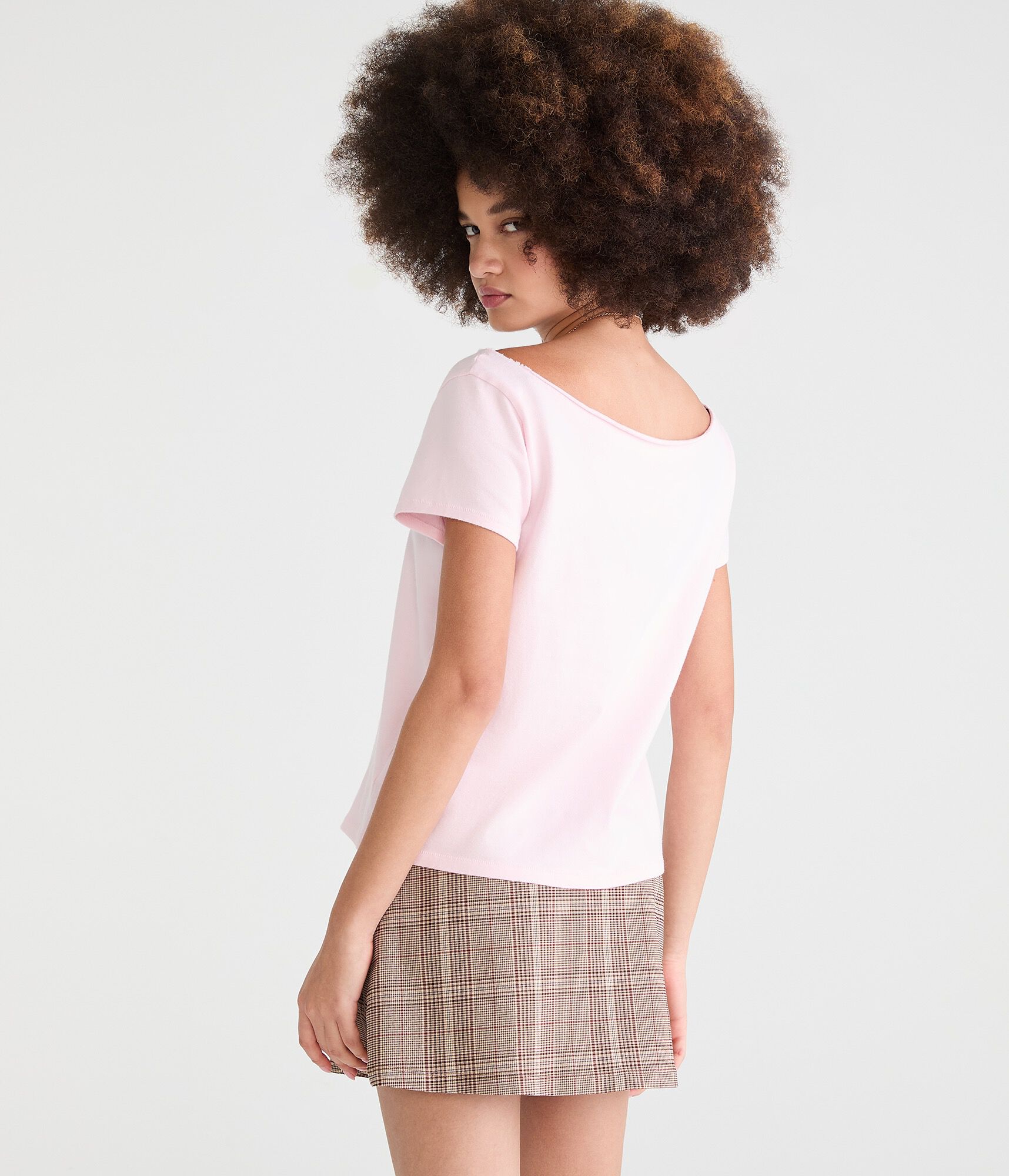 Seriously Soft Off-The-Shoulder Vintage Fit Tee