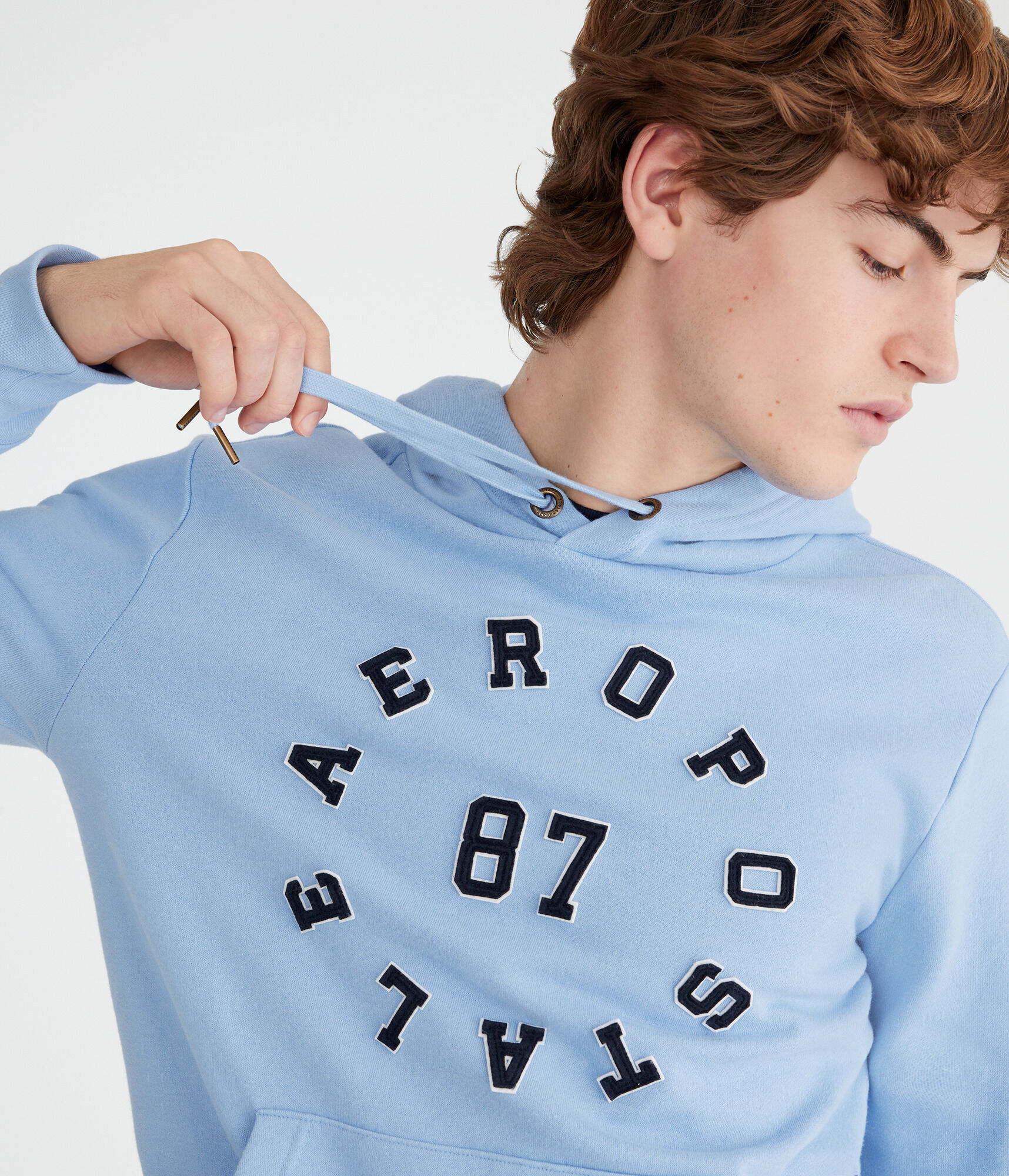 Aeropostale 87 Heritage Pullover Hoodie