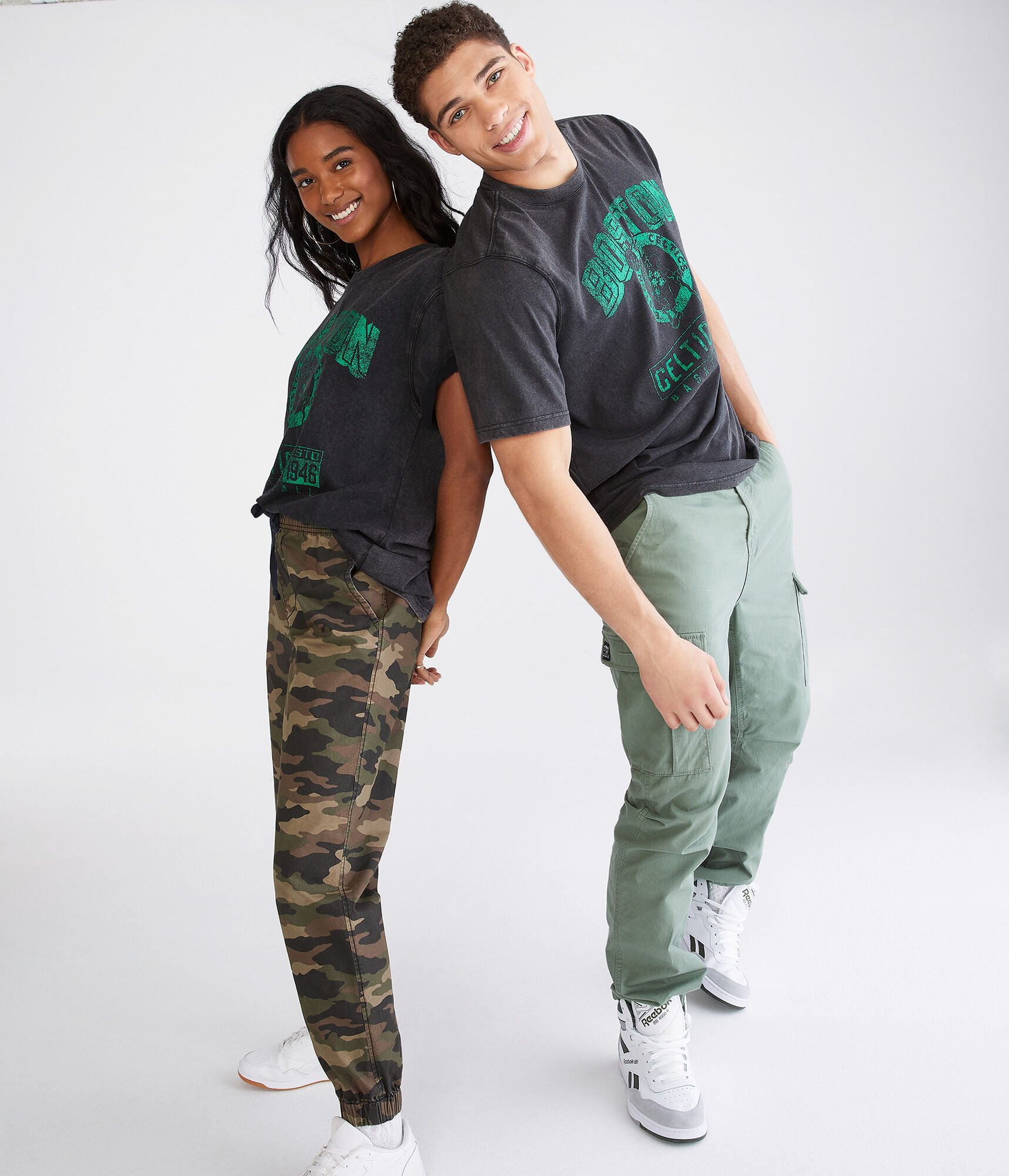 Boston Celtics Basketball Relaxed Graphic Tee