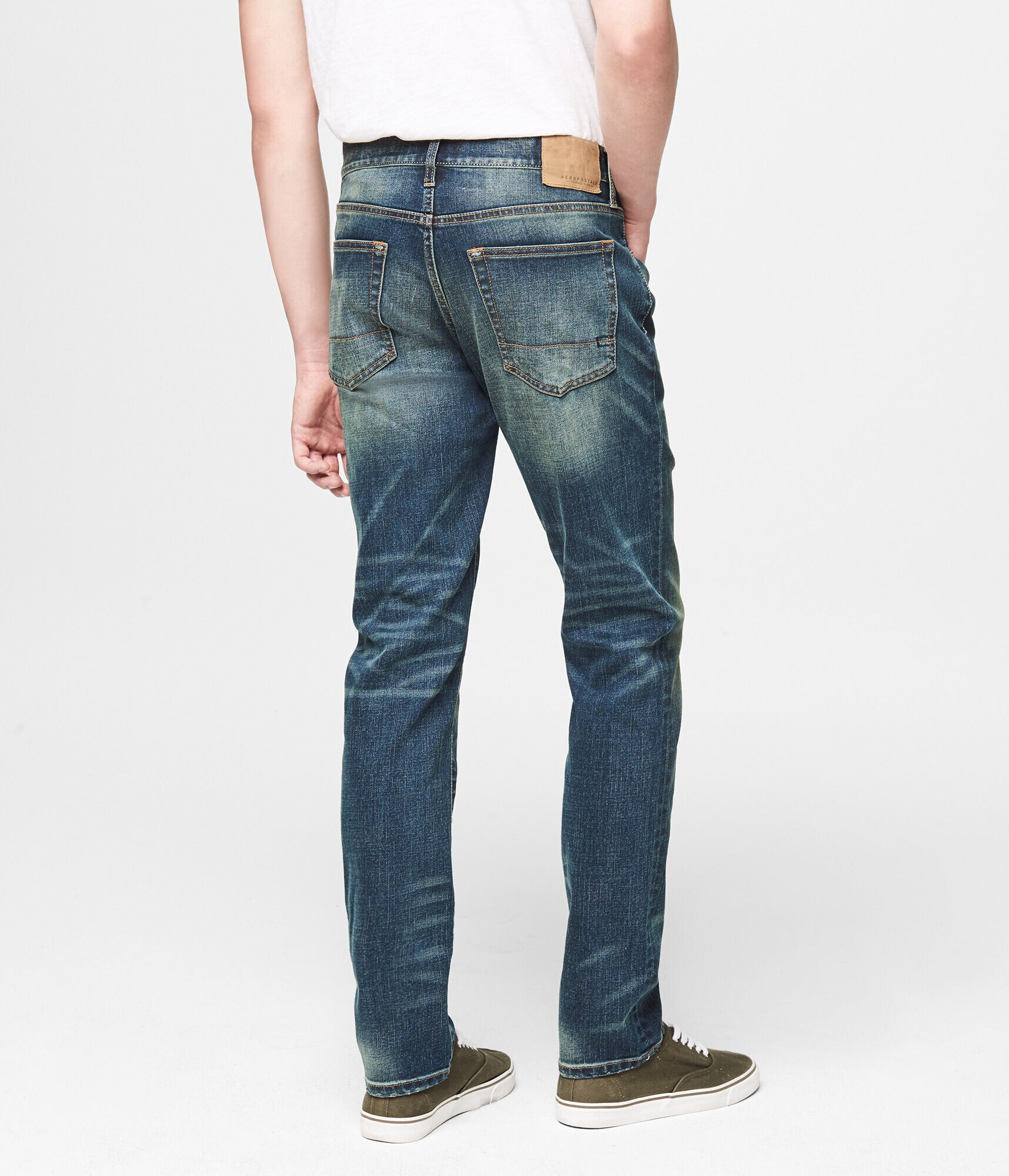Final Sale - Super Skinny Dirty Indigo Dark Wash Reflex Jean