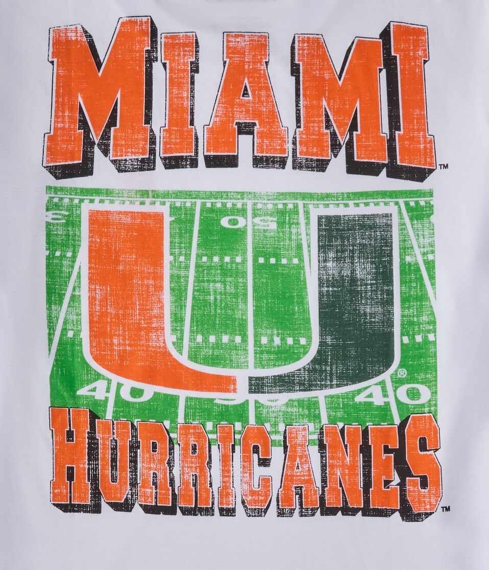 Miami Hurricanes Relaxed Graphic Tee