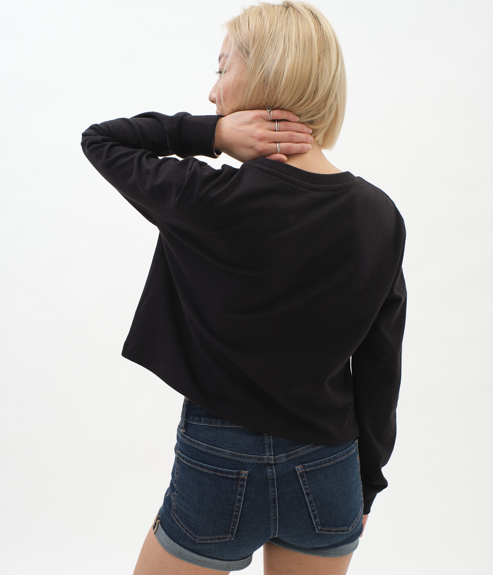 Long Sleeve Aeropostale New York Foil Graphic Tee***