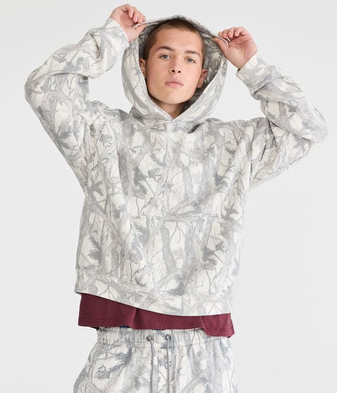 Cloud Soft Forest Camo Boxy Pullover Hoodie Cloud Soft Forest Camo Boxy Pullover Hoodie
