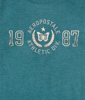 Aeropostale 1987 Butterfly Foil Graphic Tee