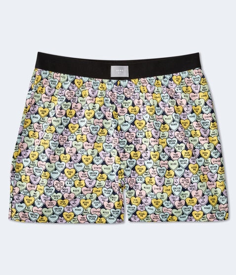 Valentine's Heart Candy Woven Boxers Valentine's Heart Candy Woven Boxers