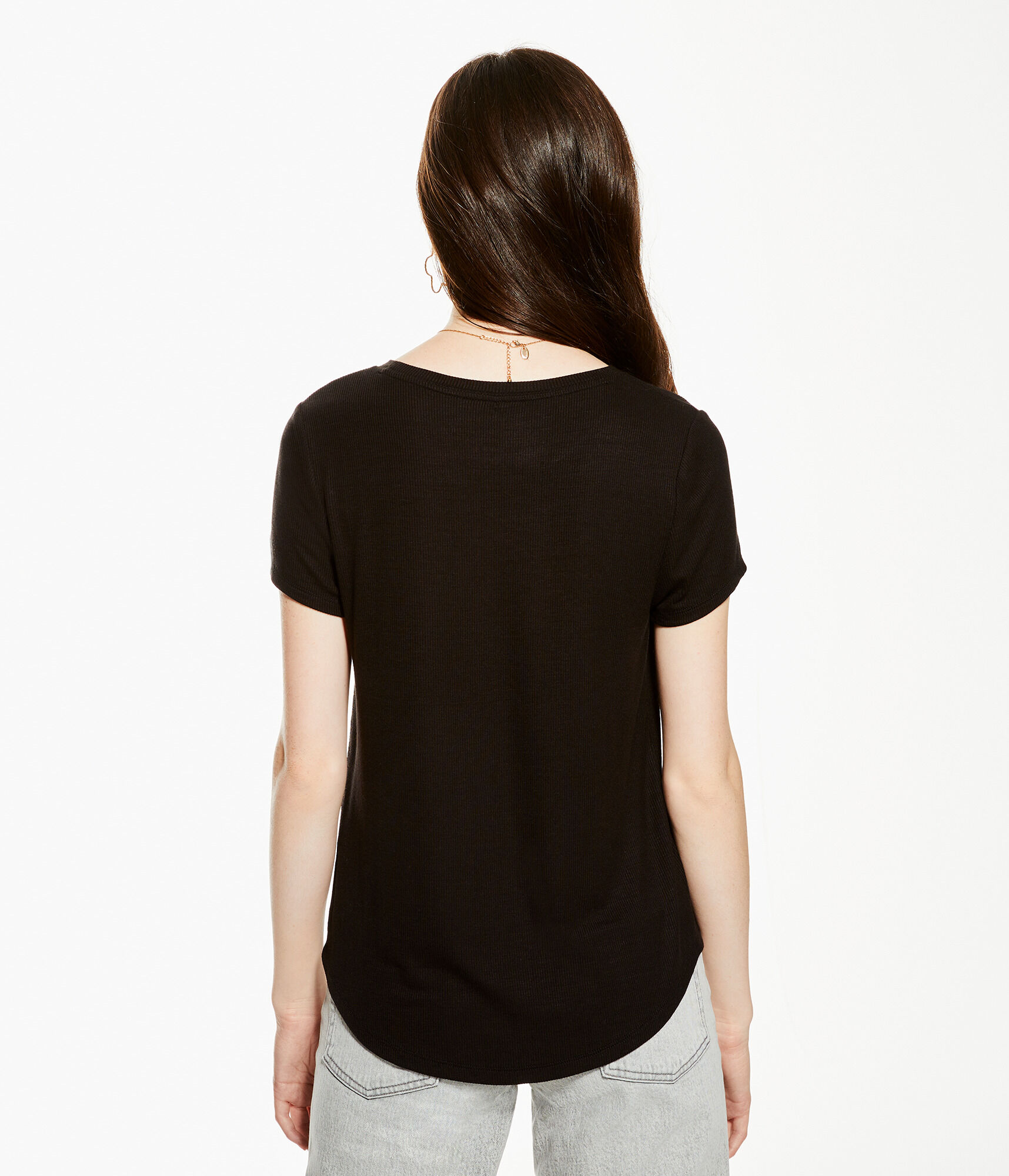 Seriously Soft Ribbed Crew Tee