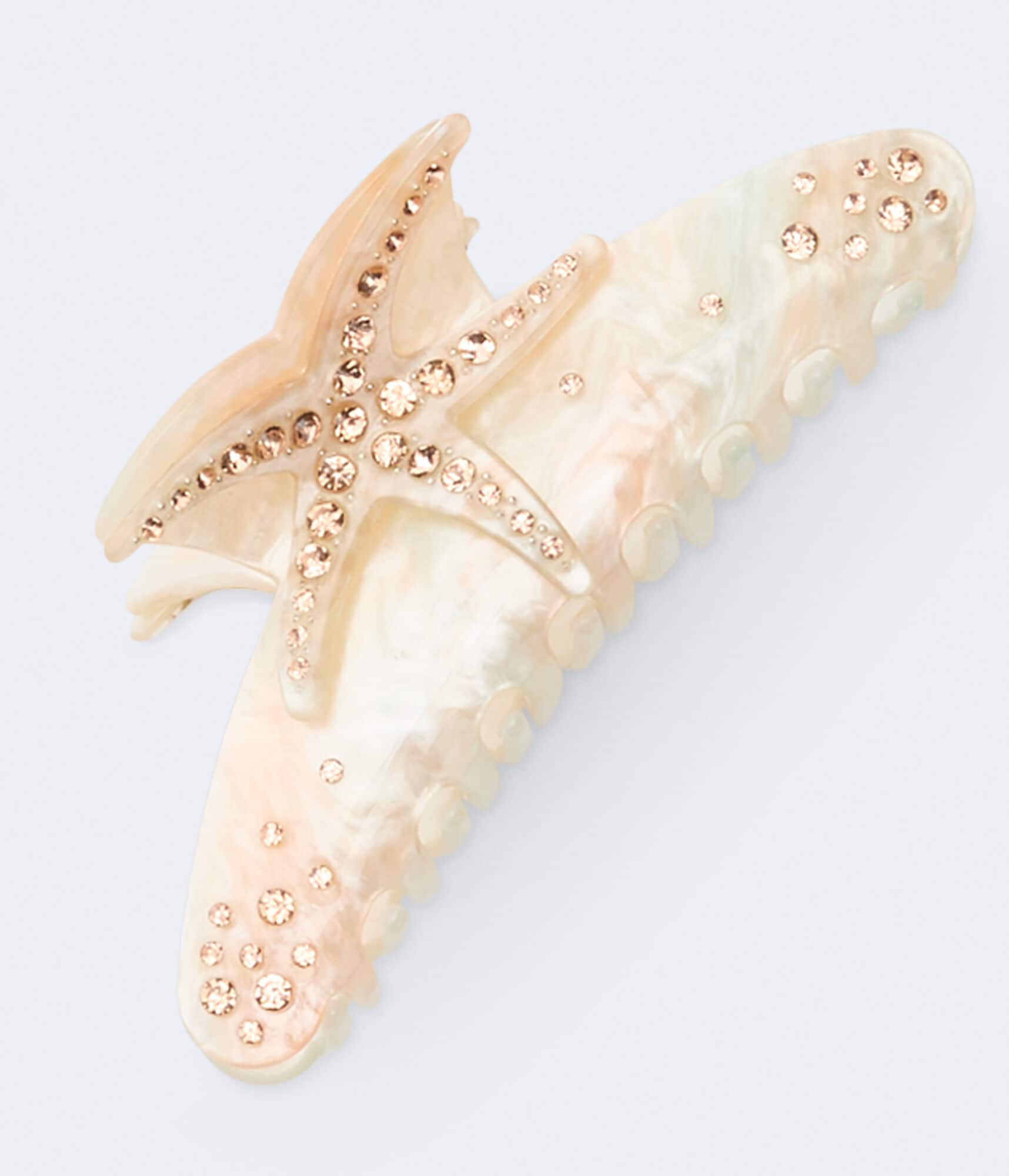 Rhinestone Starfish Claw Hair Clip