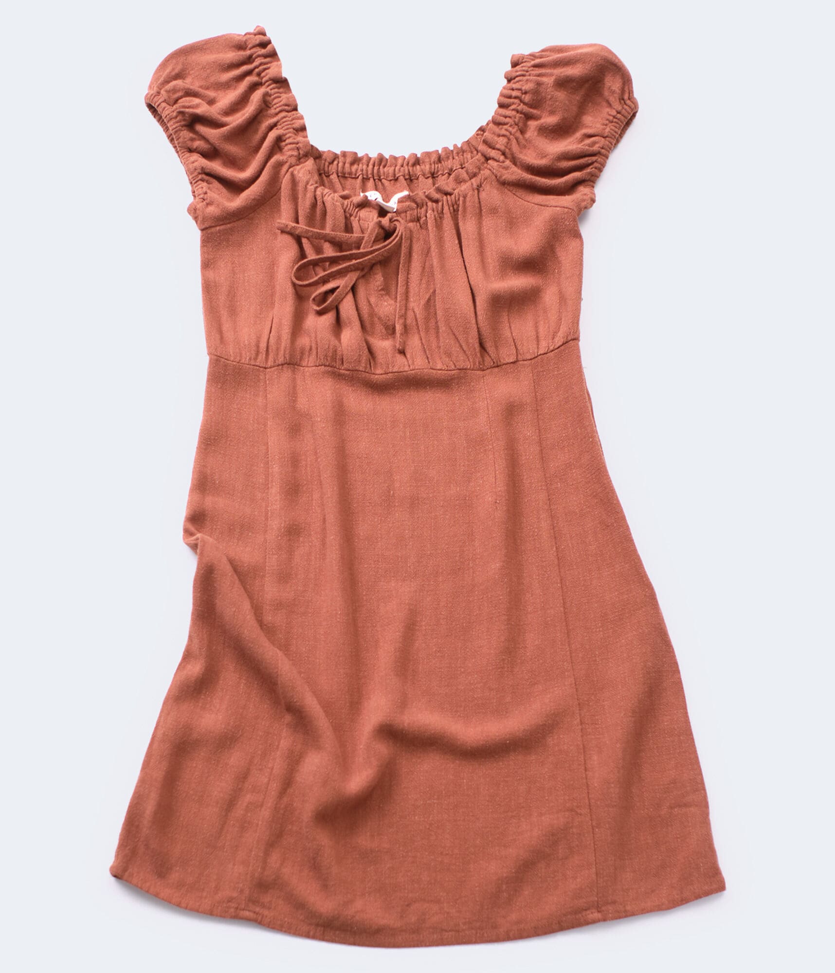 Keyhole Empire-Waist Dress***