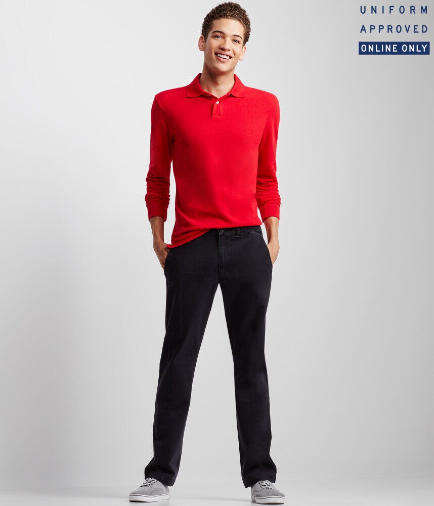 aeropostale slim straight pants