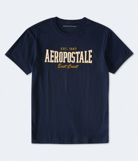 Aeropostale East Coast Appliqué Graphic Tee Aeropostale East Coast Appliqué Graphic Tee