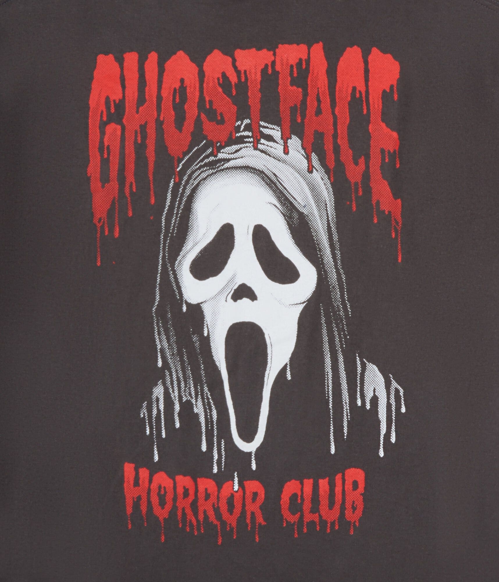 Scream Ghostface Horror Club Relaxed Graphic Tee
