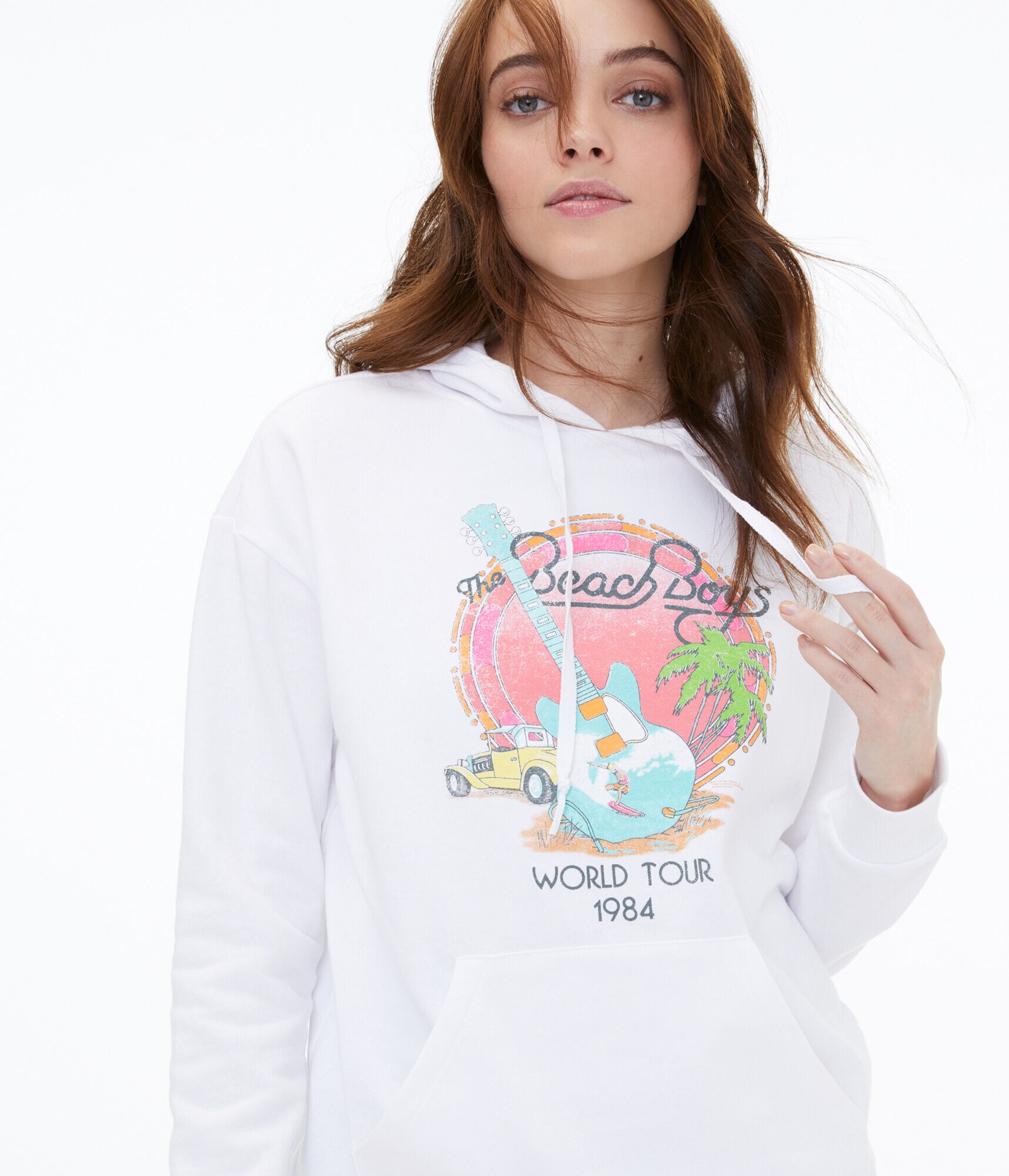 Beach Boys World Tour Boyfriend Pullover Hoodie