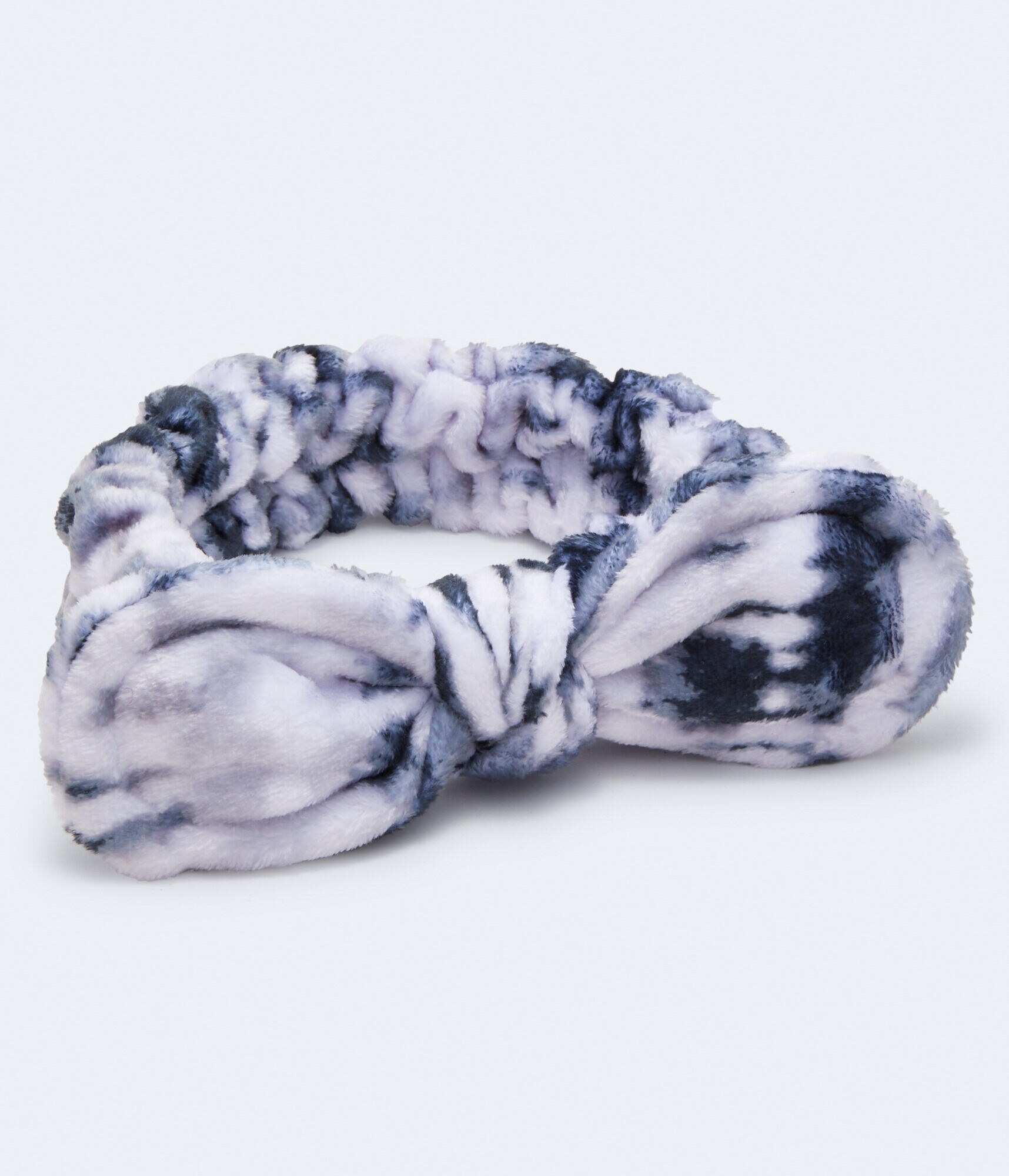 Tie-Dye Velour Spa Headband
