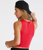 Monaco Motor Racing Cropped High-Neck Tank