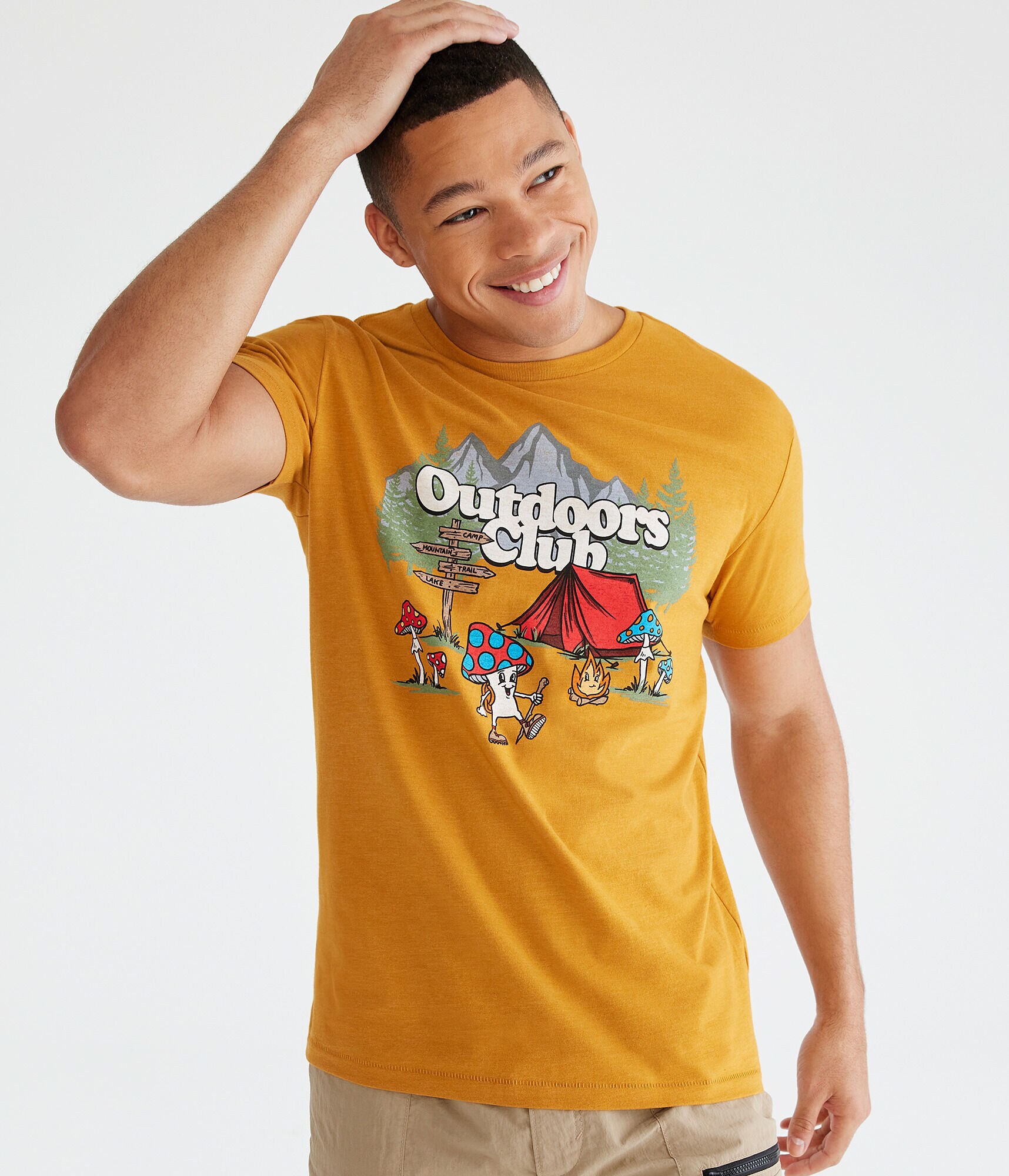 Outdoors Club Graphic Tee