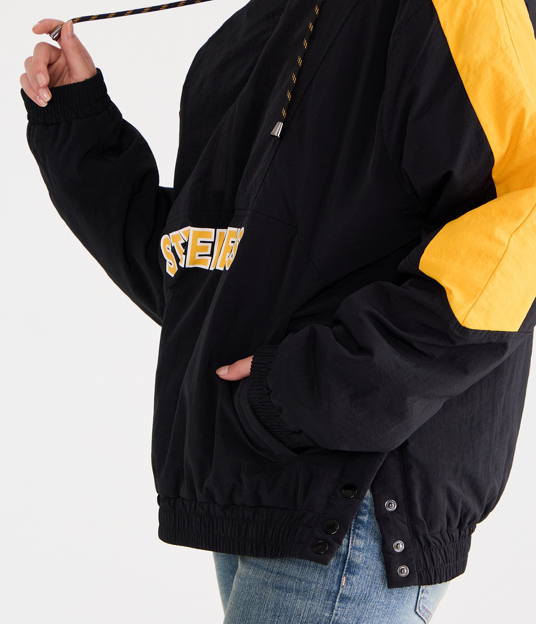 Pittsburgh Steelers Hooded Sideline Jacket