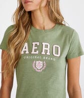 Aero Crest Logo Appliqué Graphic Tee