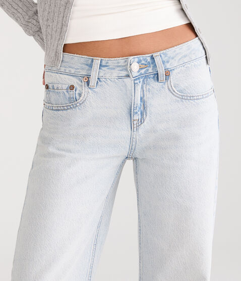 Low-Rise Baggy Wide Leg Star Pocket Jean Low-Rise Baggy Wide Leg Star Pocket Jean