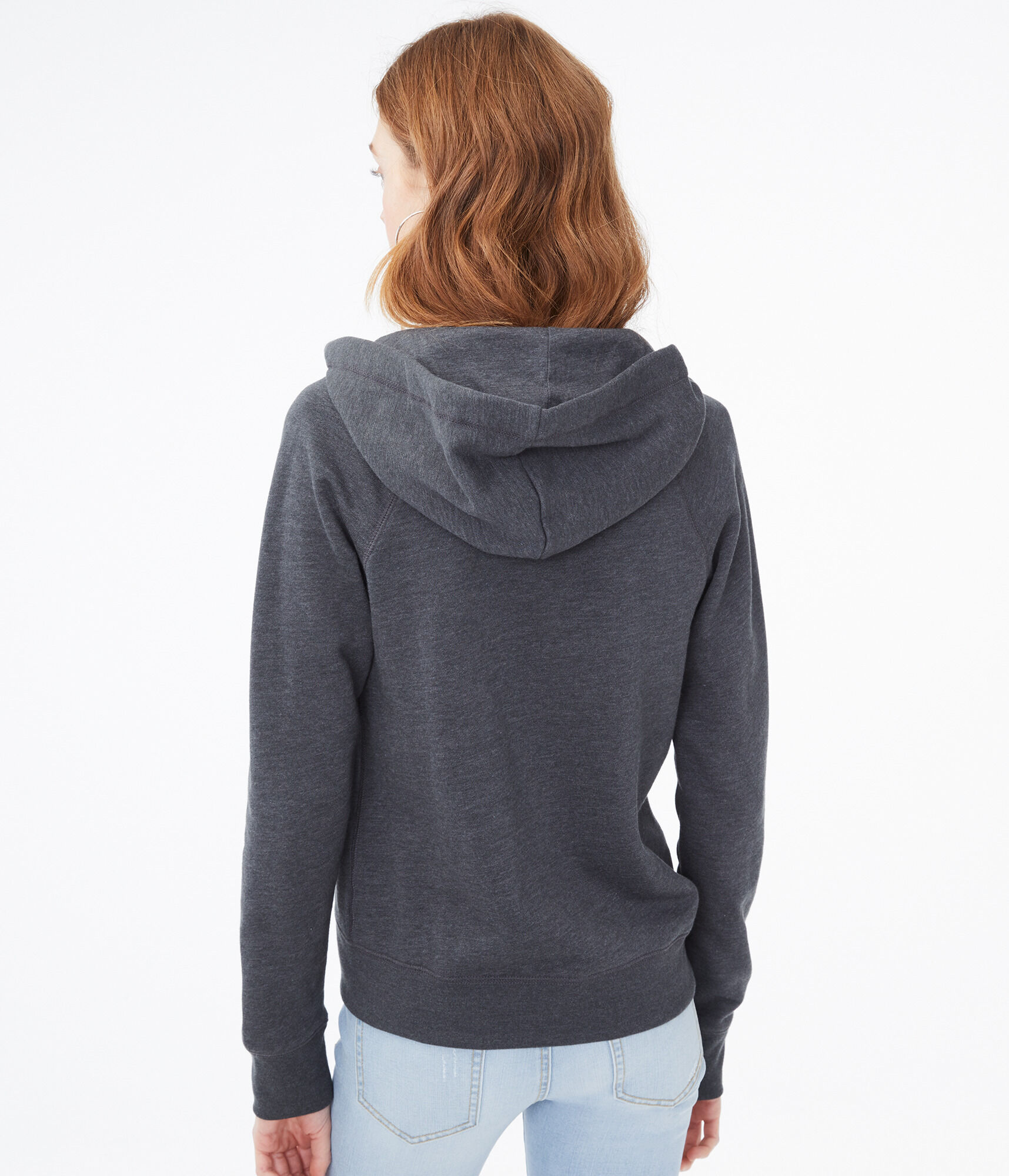 Color Stripe Logo Full-Zip Hoodie