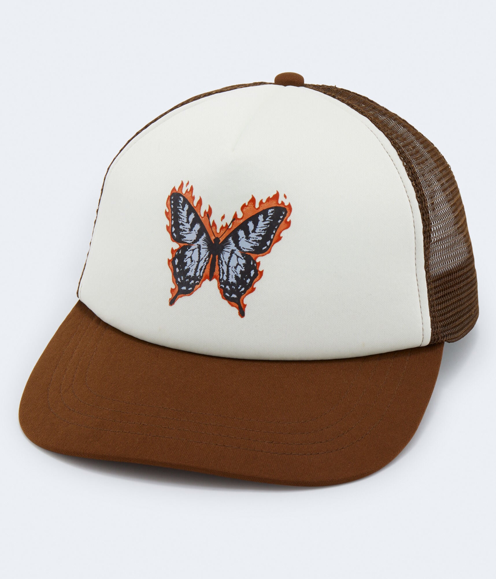 Fiery Butterfly Adjustable Foam Trucker Hat