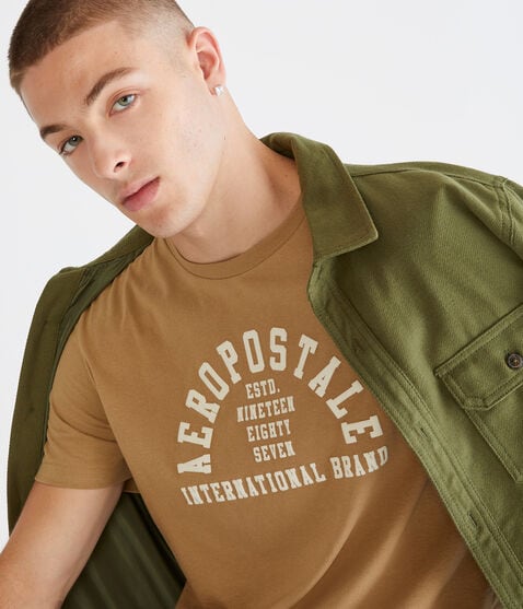 Aeropostale International Arch Graphic Tee