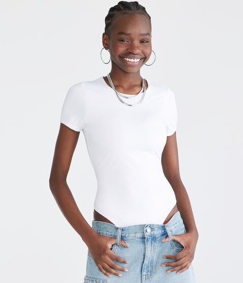 Seriously Soft Sculpt Short Sleeve Bodysuit Seriously Soft Sculpt Short Sleeve Bodysuit