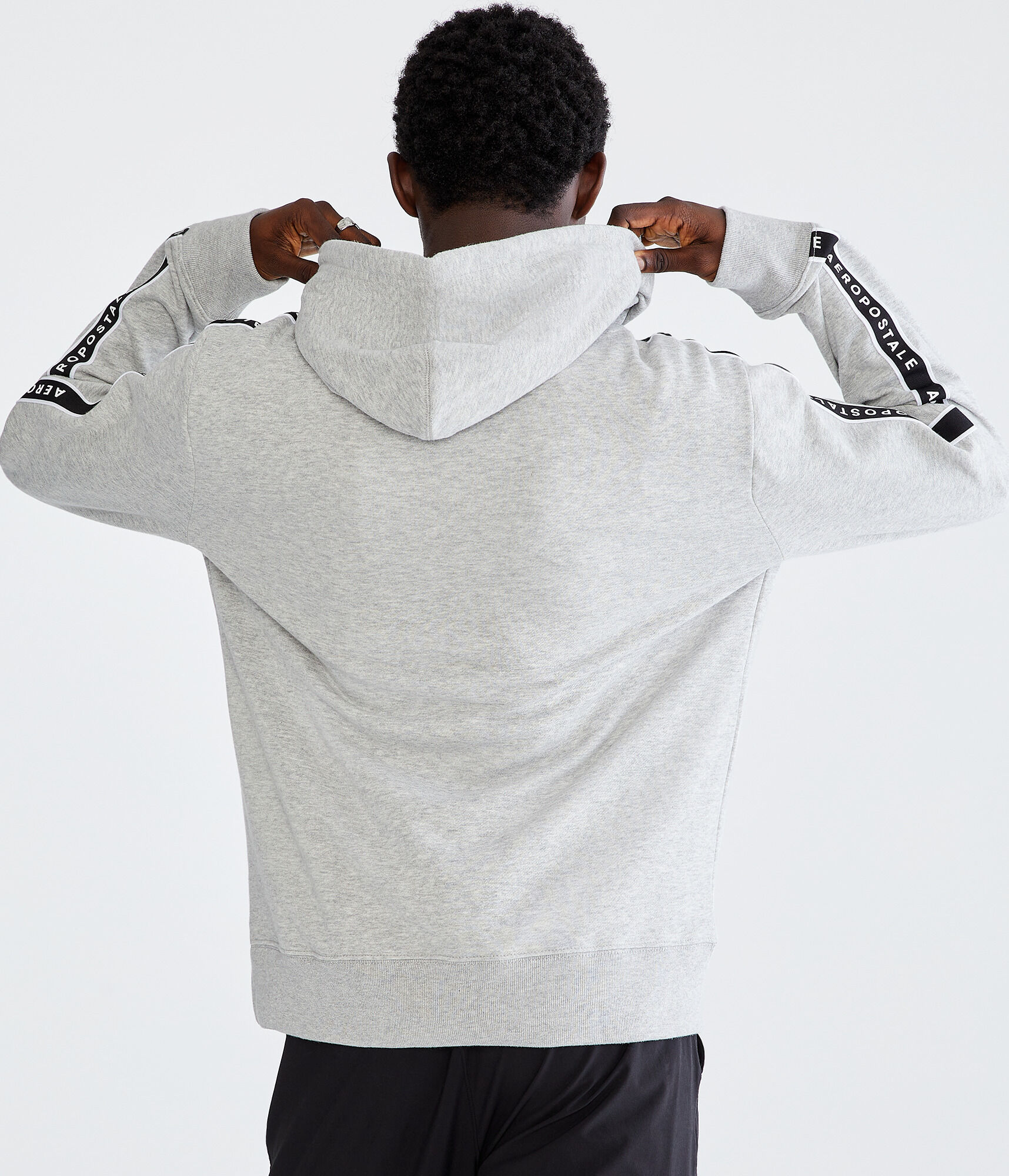 Heritage Logo Tape Pullover Hoodie