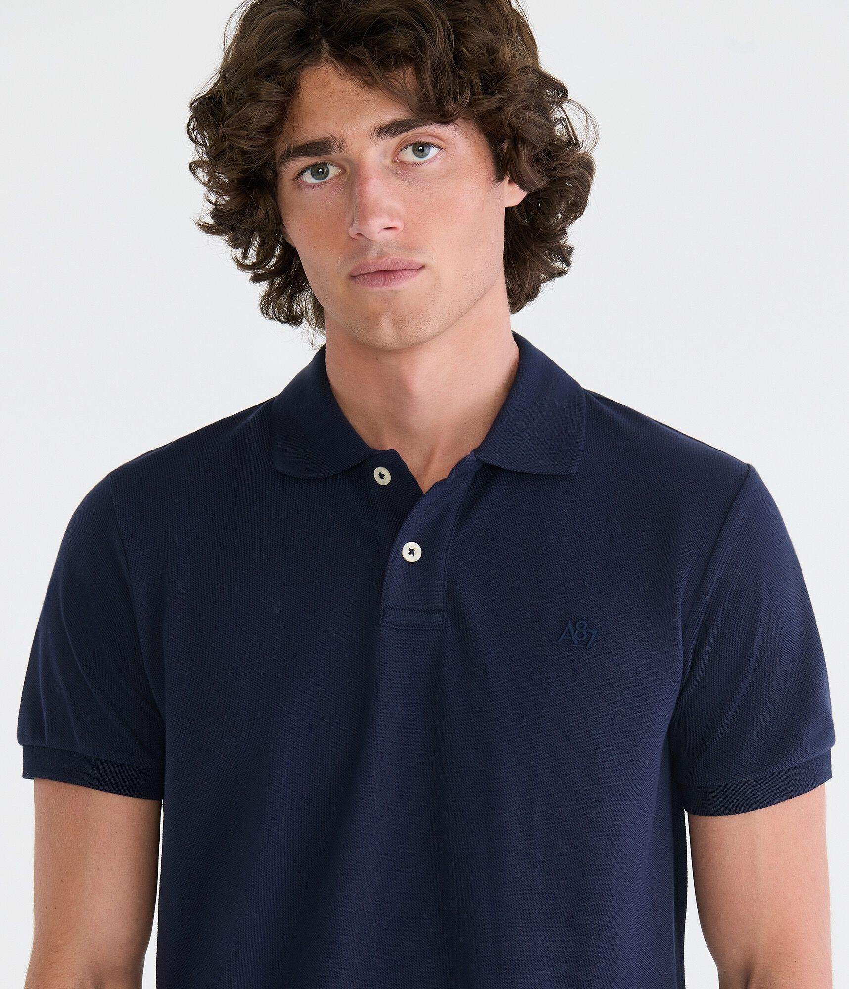 Tonal A87 Logo Piqu&eacute; Polo