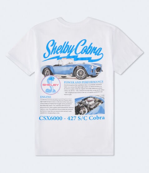 Shelby Cobra Power Relaxed Graphic Tee Shelby Cobra Power Relaxed Graphic Tee