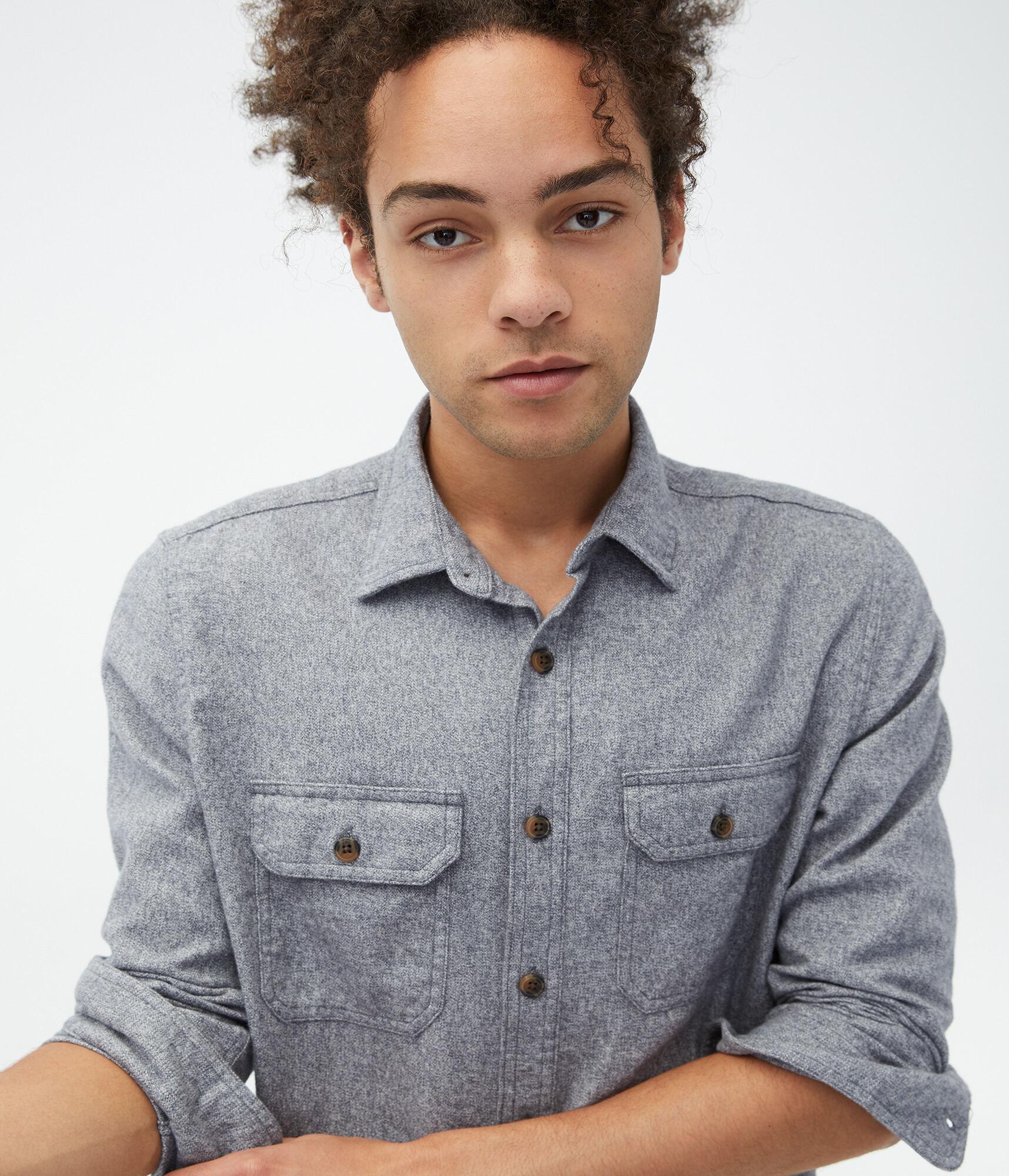 Long Sleeve Flannel Workwear Shirt