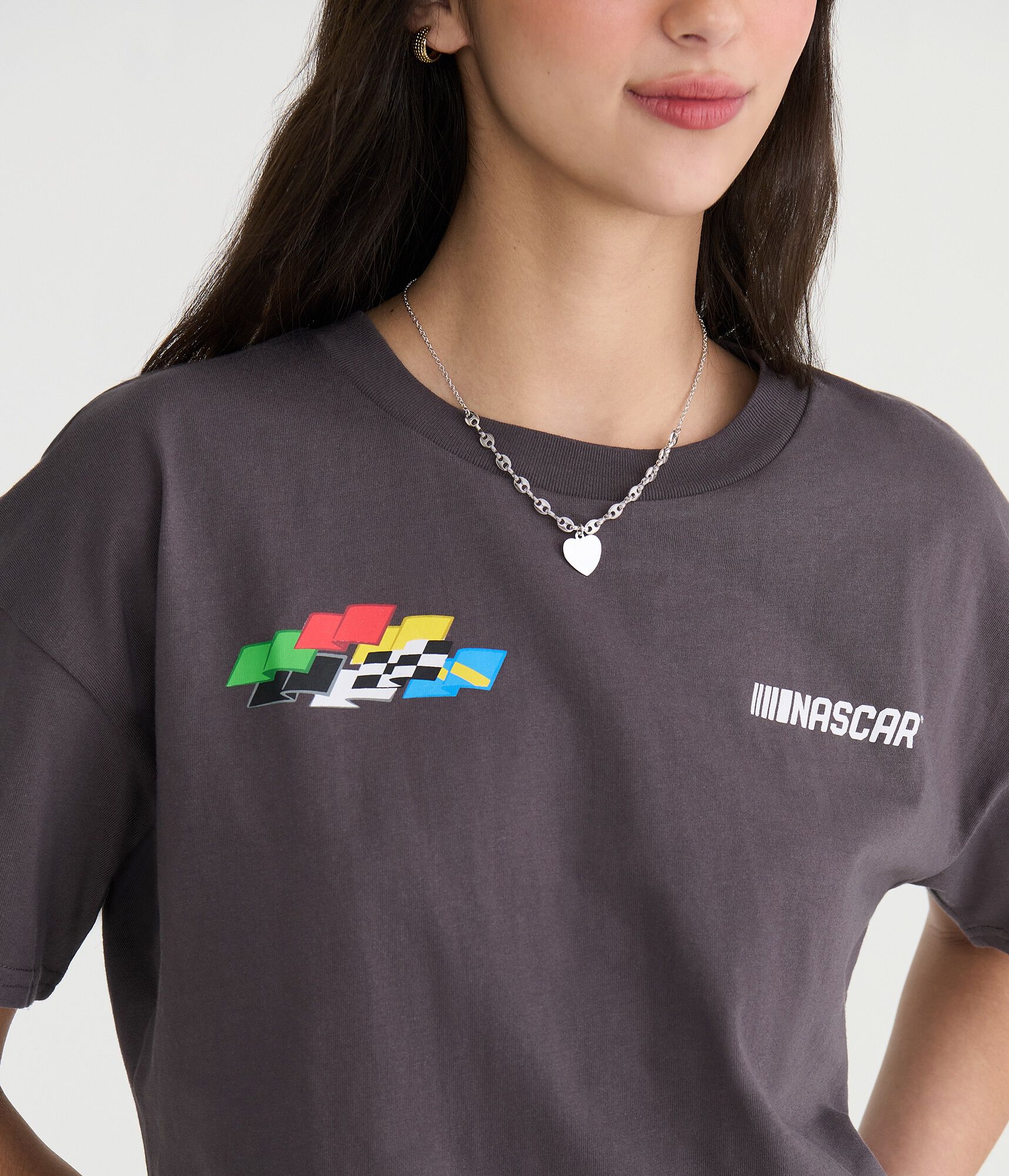 NASCAR Daytona 500&reg; Cropped Boyfriend Graphic Tee
