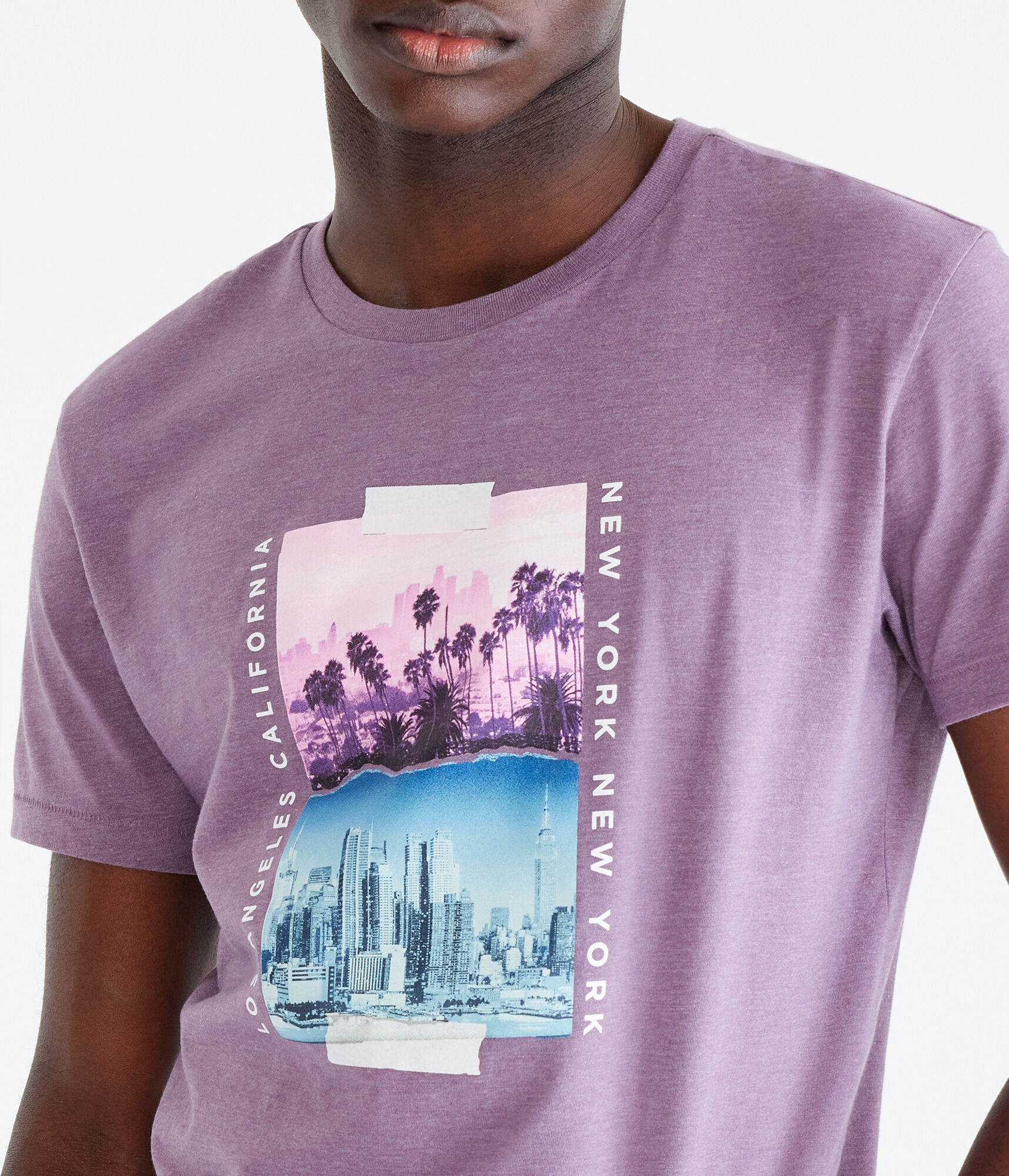 Los Angeles To New York Graphic Tee